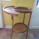 Barbière table de toilette bois courbé