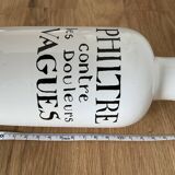 Biot porcelain bottle “philter against vague pain”