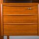 Danish teak desk by Peter Lovig Nielsen for Hedensted Mobelfabrik, 1974