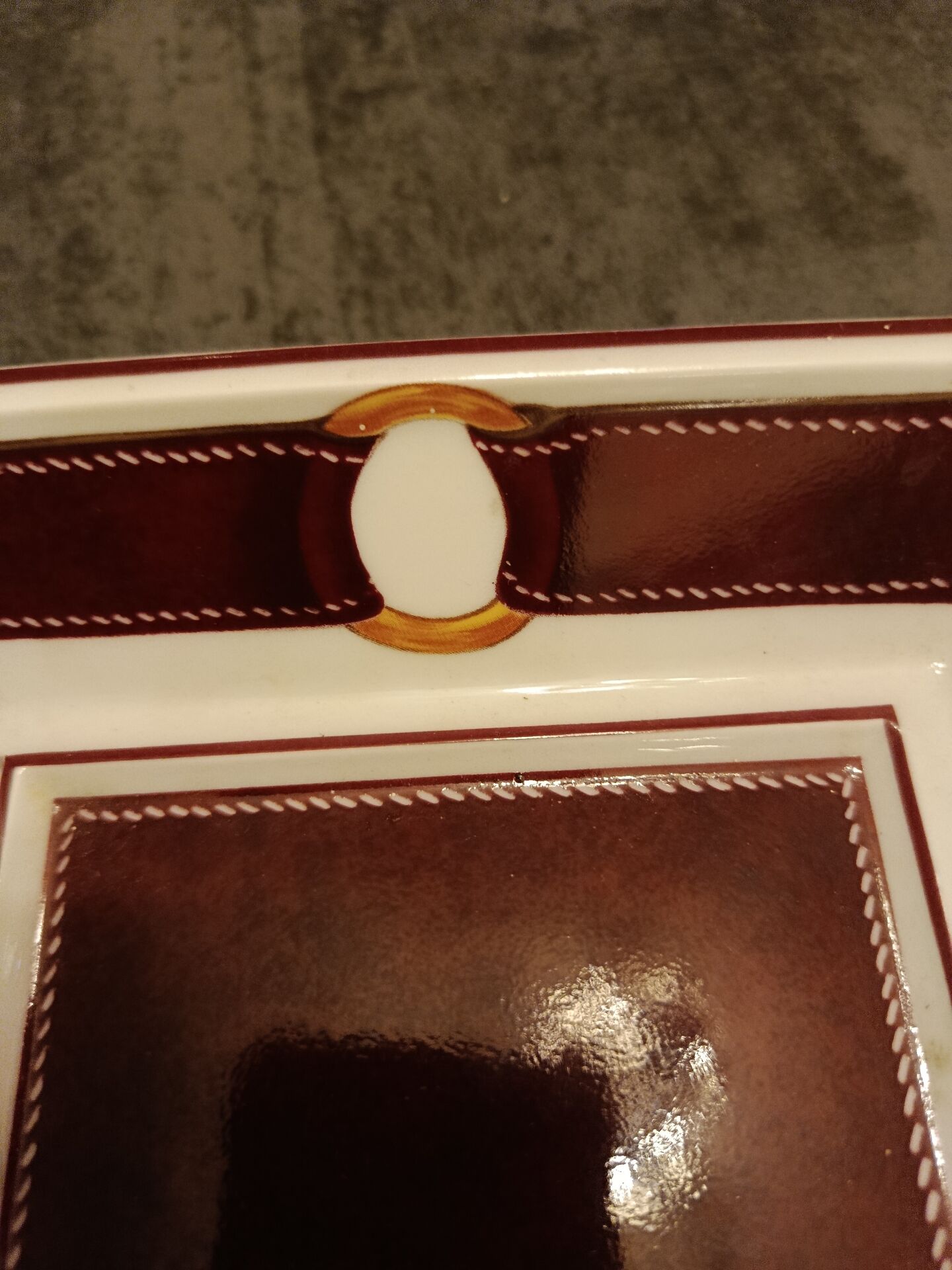 Hermès ashtray pocket tray