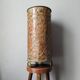 Metal repoussé umbrella stand bohemian country decor