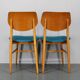 Ensemble de quatre chaises de salle à manger en hêtre des années 1970 par TON, Tchécoslovaquie