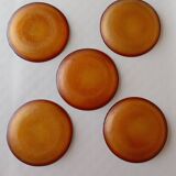 10 assiettes à dessert Arcoroc Sierra Ambre