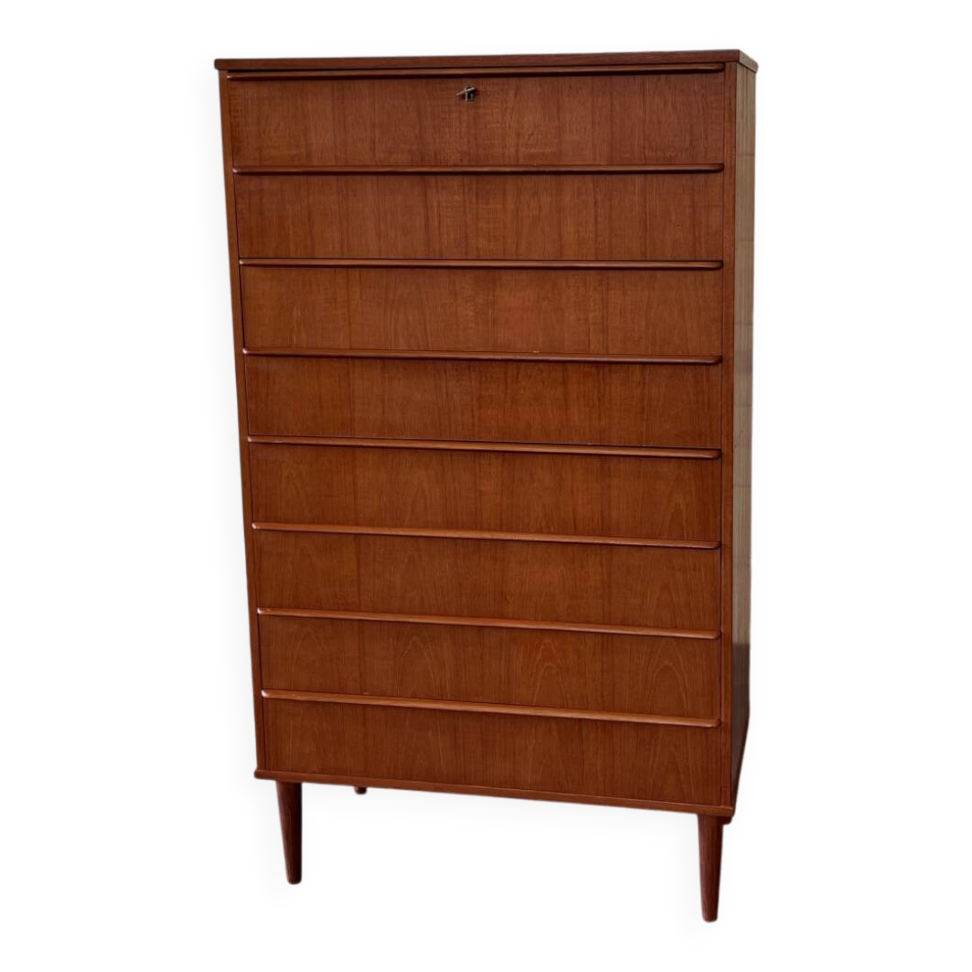 Danish tallboy cabinet