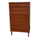 Danish tallboy cabinet