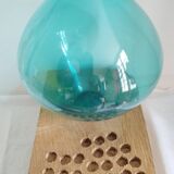 Green glass vase, Swedish modern, Arthur Percy,