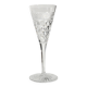 Hand-blown and cut crystal champagne flute, Josair, 1960s
