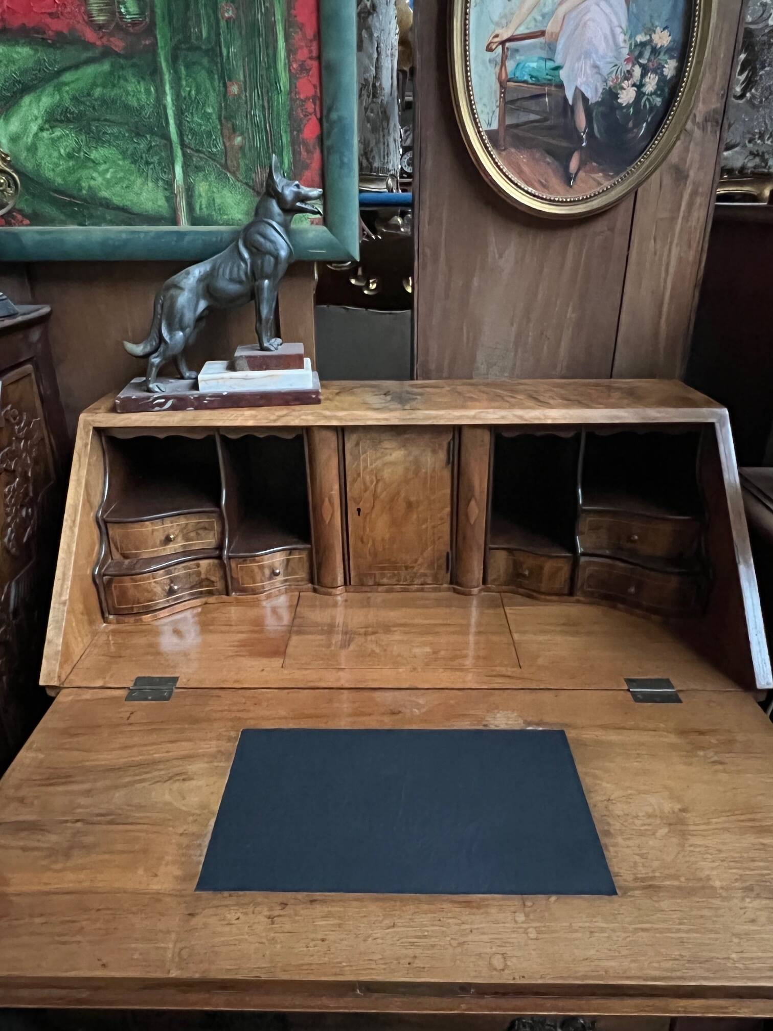 Dutch baroque rococo secretary