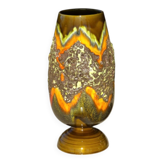 Fat Lava Vase Vallauris 1950