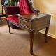 Banquette baroque vintage / banc téléphone / chaise avec petite table