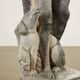 Ancient garden sculpture in terracotta Apollo Italy 20th Century