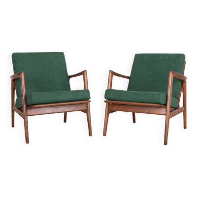 Fauteuils 300-139 de Swarzędzka, 1960s, Set de 2