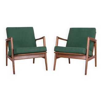 300-139 Armchairs from Swarzędzka, 1960s, Set of 2