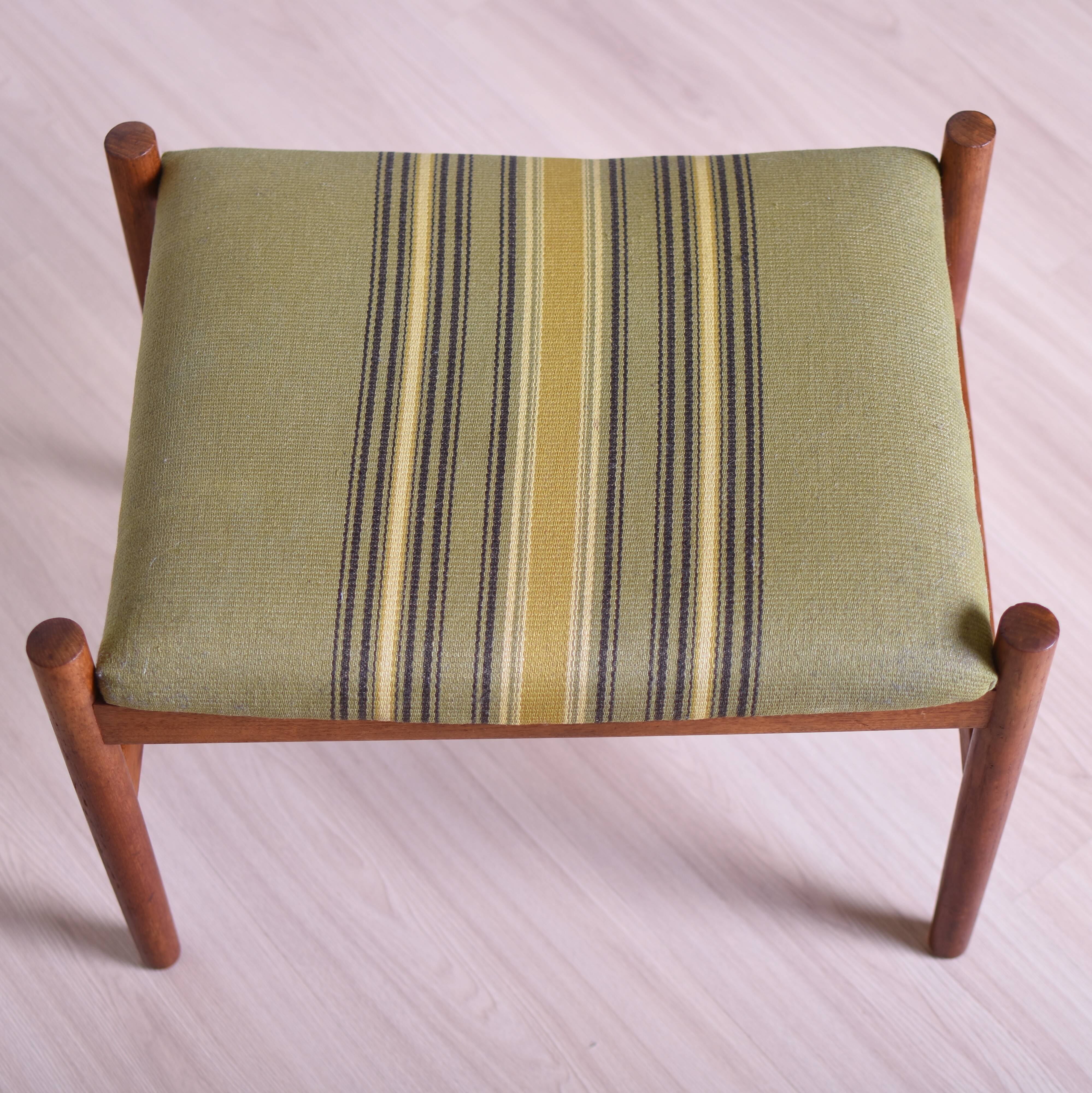 Teak stool, Denmark, 1960s