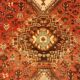 Handmade Persian Shiraz rug 292x220cm