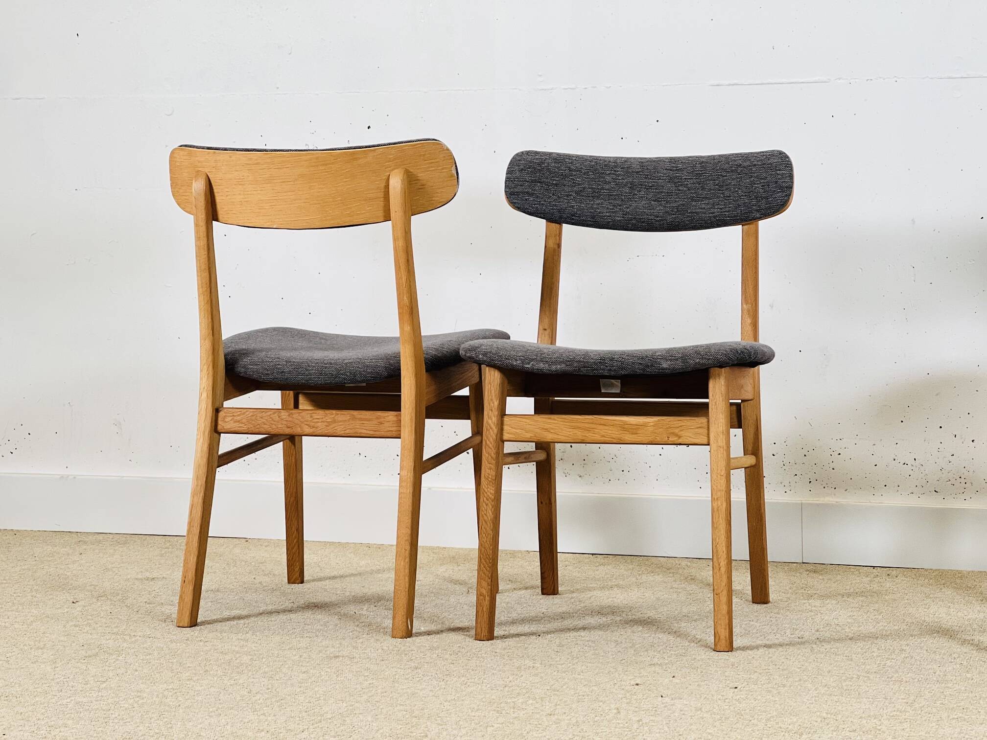 A set of four Danish Farstrup chairs In oak
