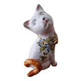 Moustiers cat signed