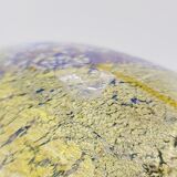 Murano glass vase with gold leaf inclusion, 12 cm, Italy