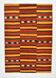 Red & Orange Ethnic Turkish Kilim Rug, 173x225Cm