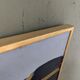 Mid-Century Modern Swedish Oil Painting "Coastal Musing" Framed Landscape