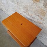 Bedside table a vintage drawer