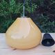 Suspension opaline vintage couleur moutarde