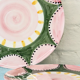 Set of 2 dessert plates 'the bell'