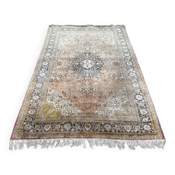 Turkish silk carpet