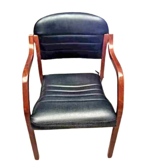 Vintage armchair, solid wood frame