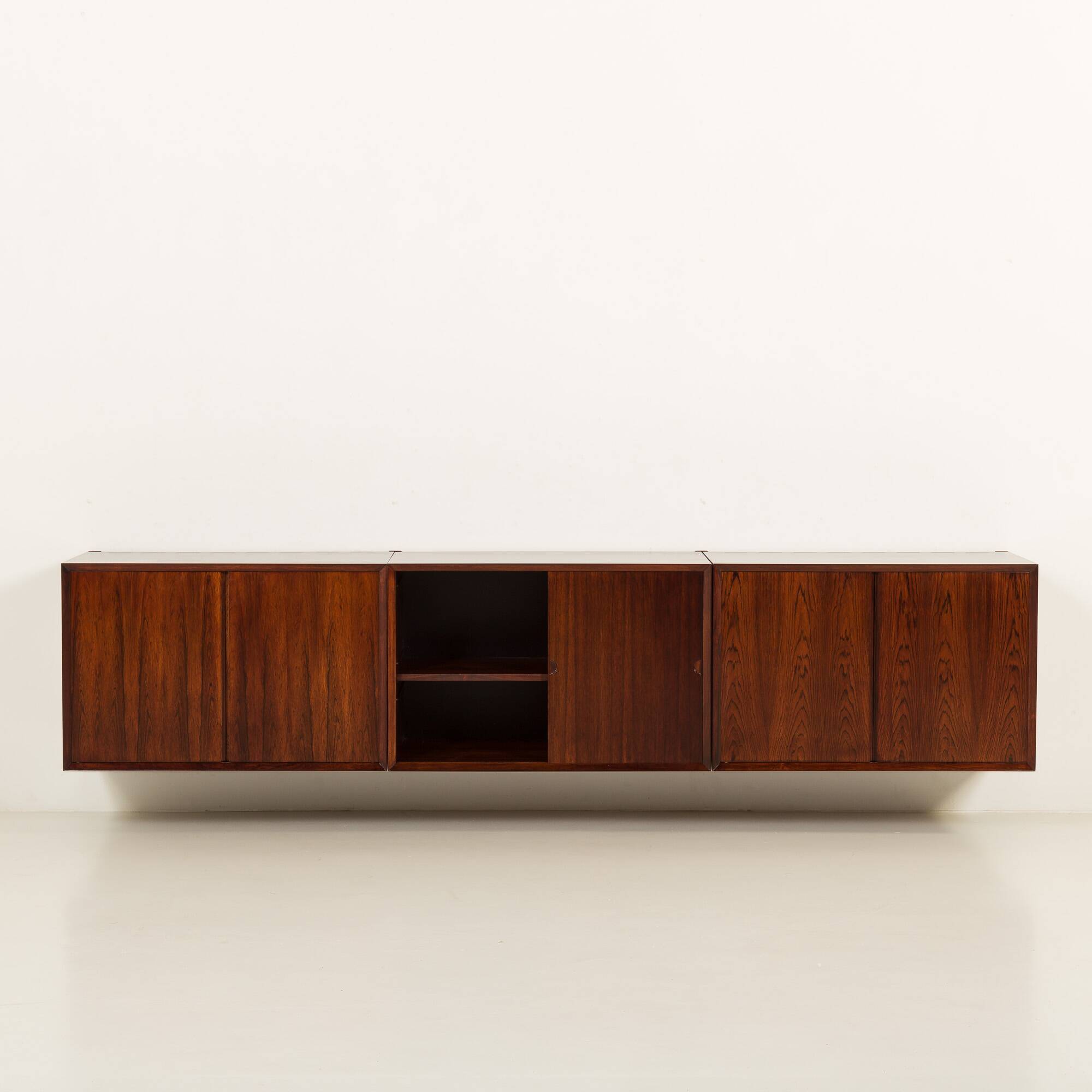 Poul Cadovius floating sideboard in rosewood, 1960s