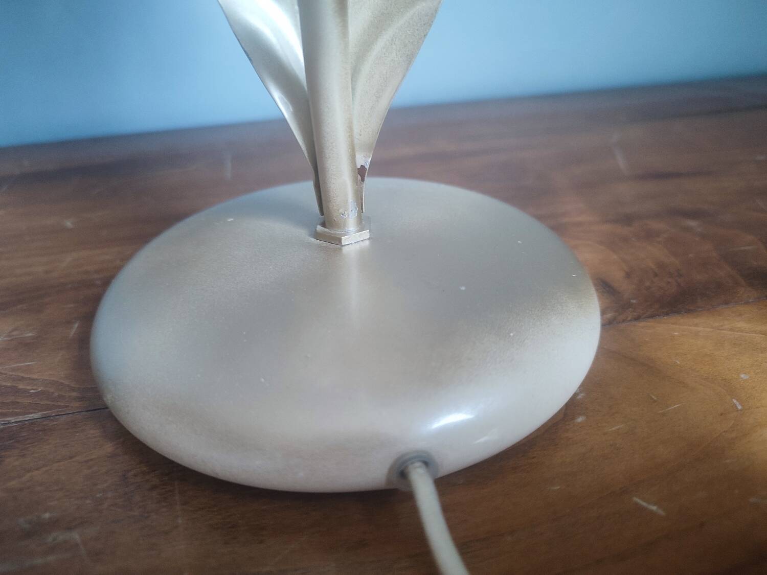 Vintage metal table lamp