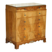 Commode en Noyer Burr Waring & Gillow