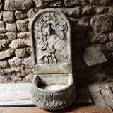 Reconstituted stone fountain