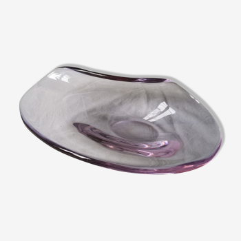Important Empty Pocket Pocket Free Shape Mauve Glass