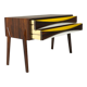 Palisander beside chest by Niels Clausen for N.C. Møbler