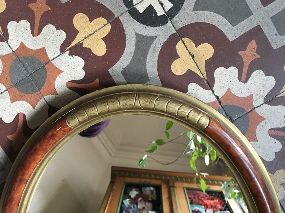 Miroir ovale