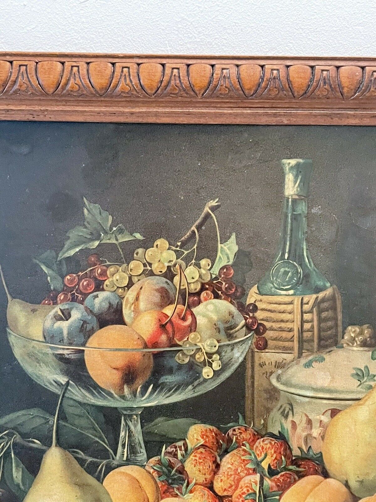 " g. falchetti ", still life with fruits