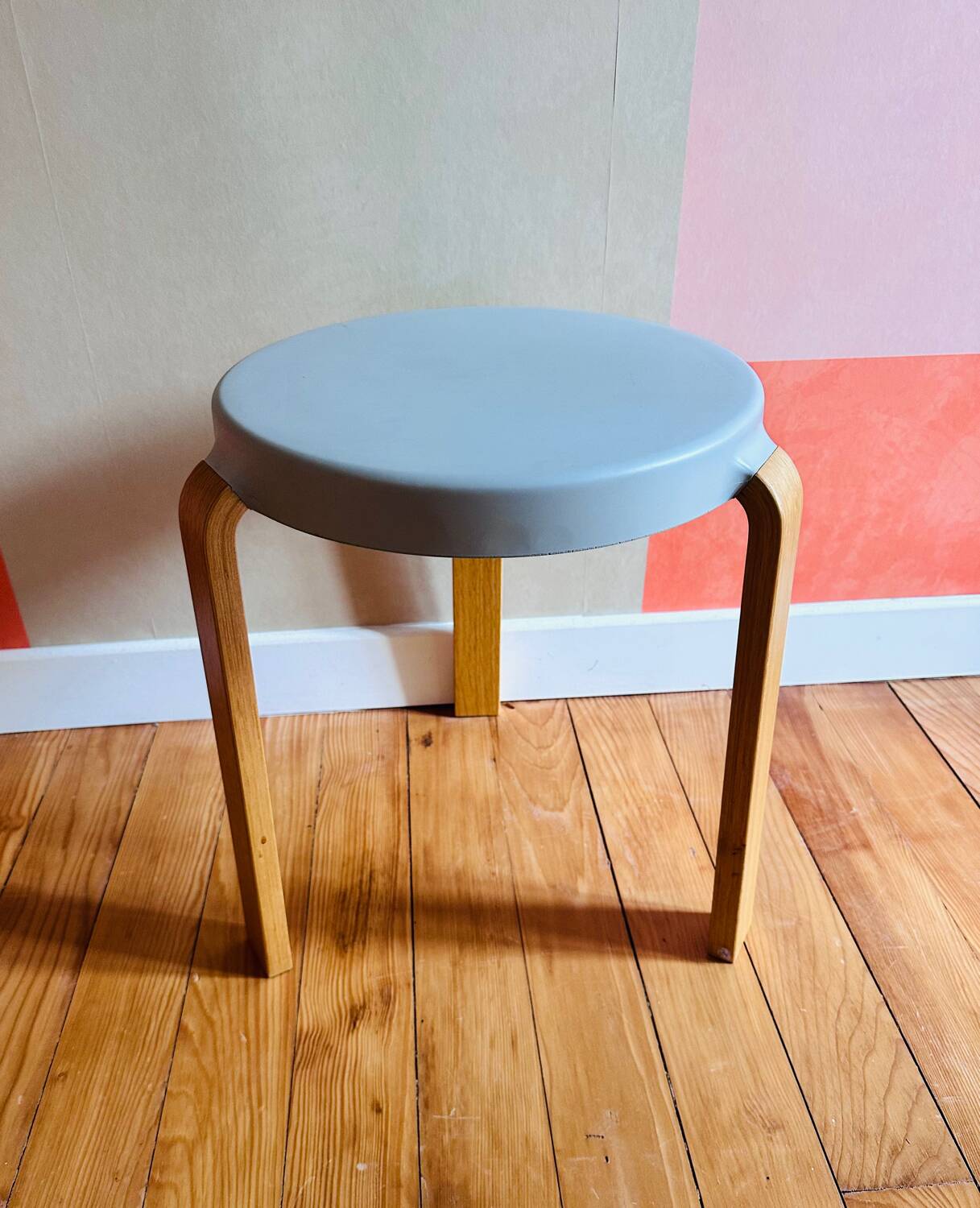 Norman Copenhague gray stool