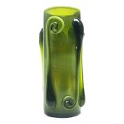 Vase Art Nouveau, en verre, conçu par J. Słuczan-Orkusz, Pologne, années 1970