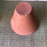 Brutalist resin pot