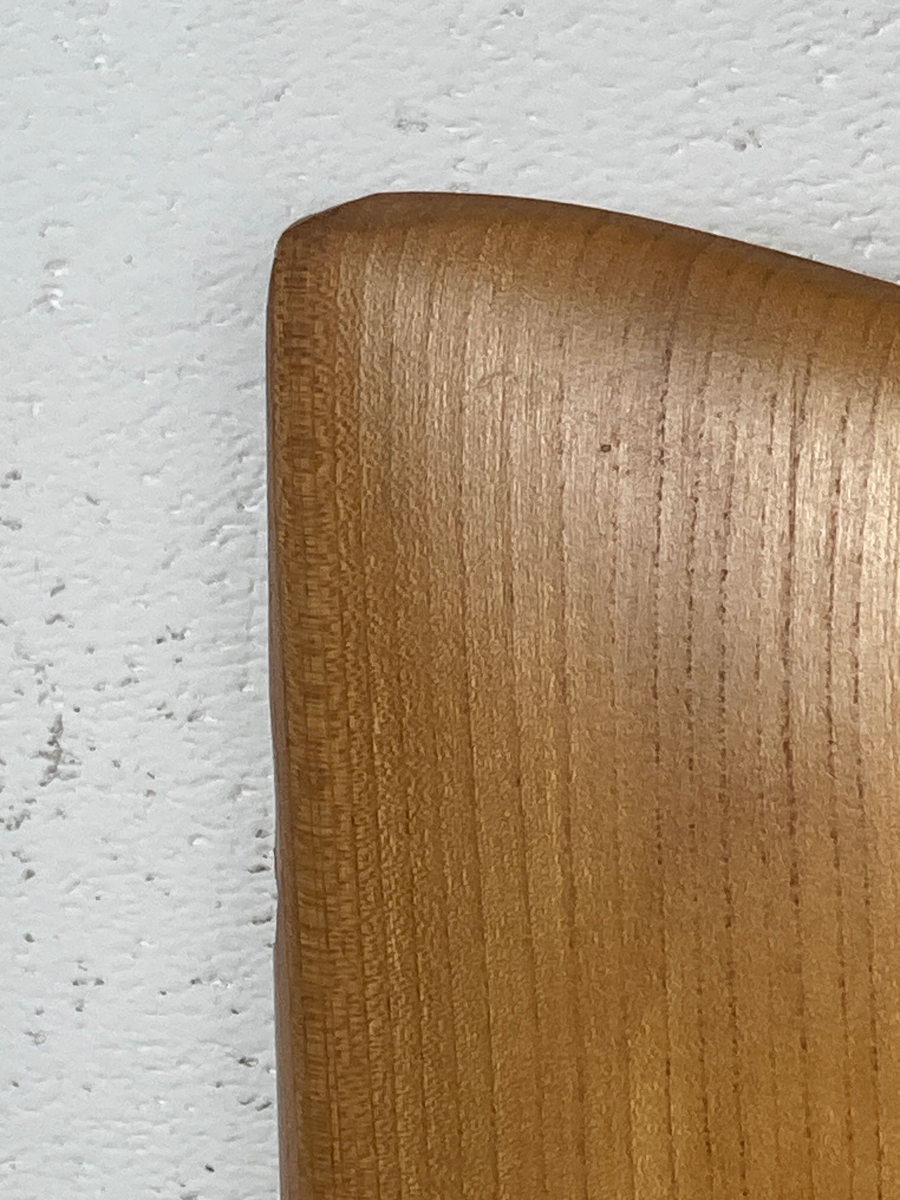 Freeform Irish elm mirror by Sheamus Malone 2001