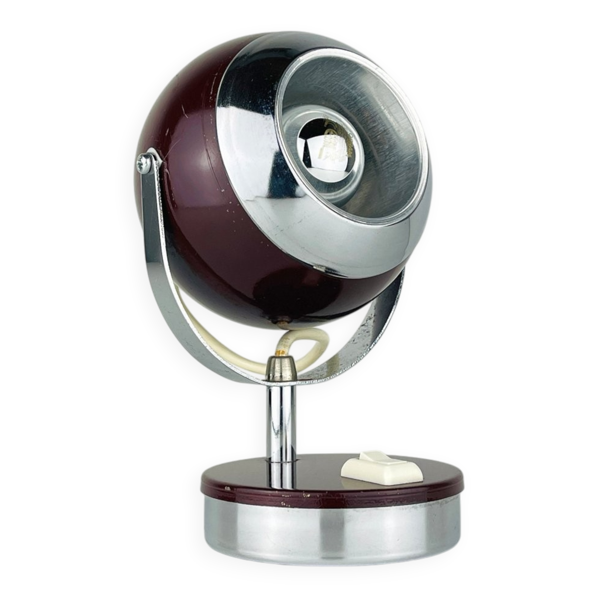 Mid-century cherry blossom desk lamp, Italy, 1960s.