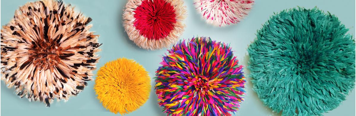 Juju hat speckled multicolored 80cm