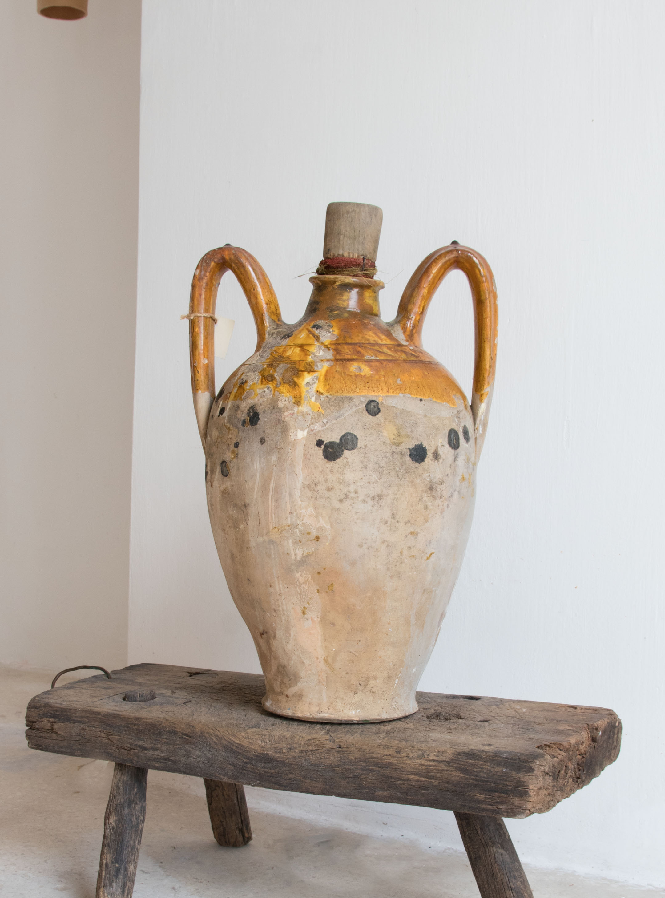 Antique Italian Amphora Vase XIX Century