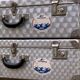 Valises vintage aluminium 1950