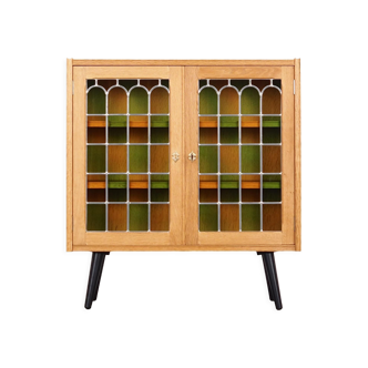 Oak showcase, Danish design, 1960s, production: Denmark