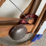 Old wooden push toy