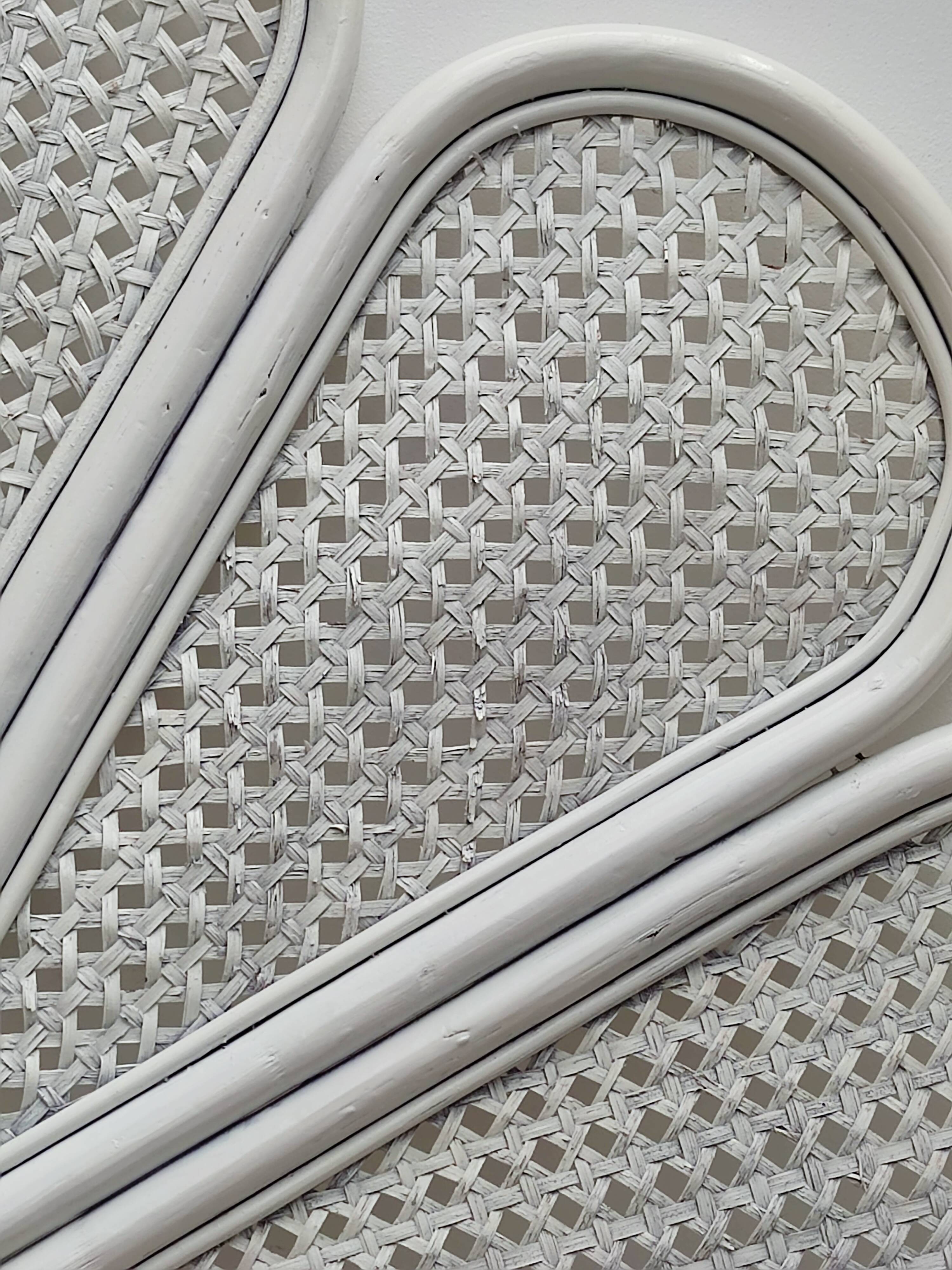 Double canned headboard