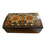 Inlaid wooden box