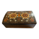 Inlaid wooden box